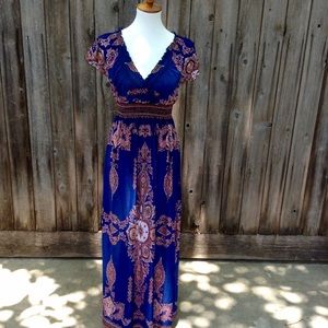 Blue Maxi Dress